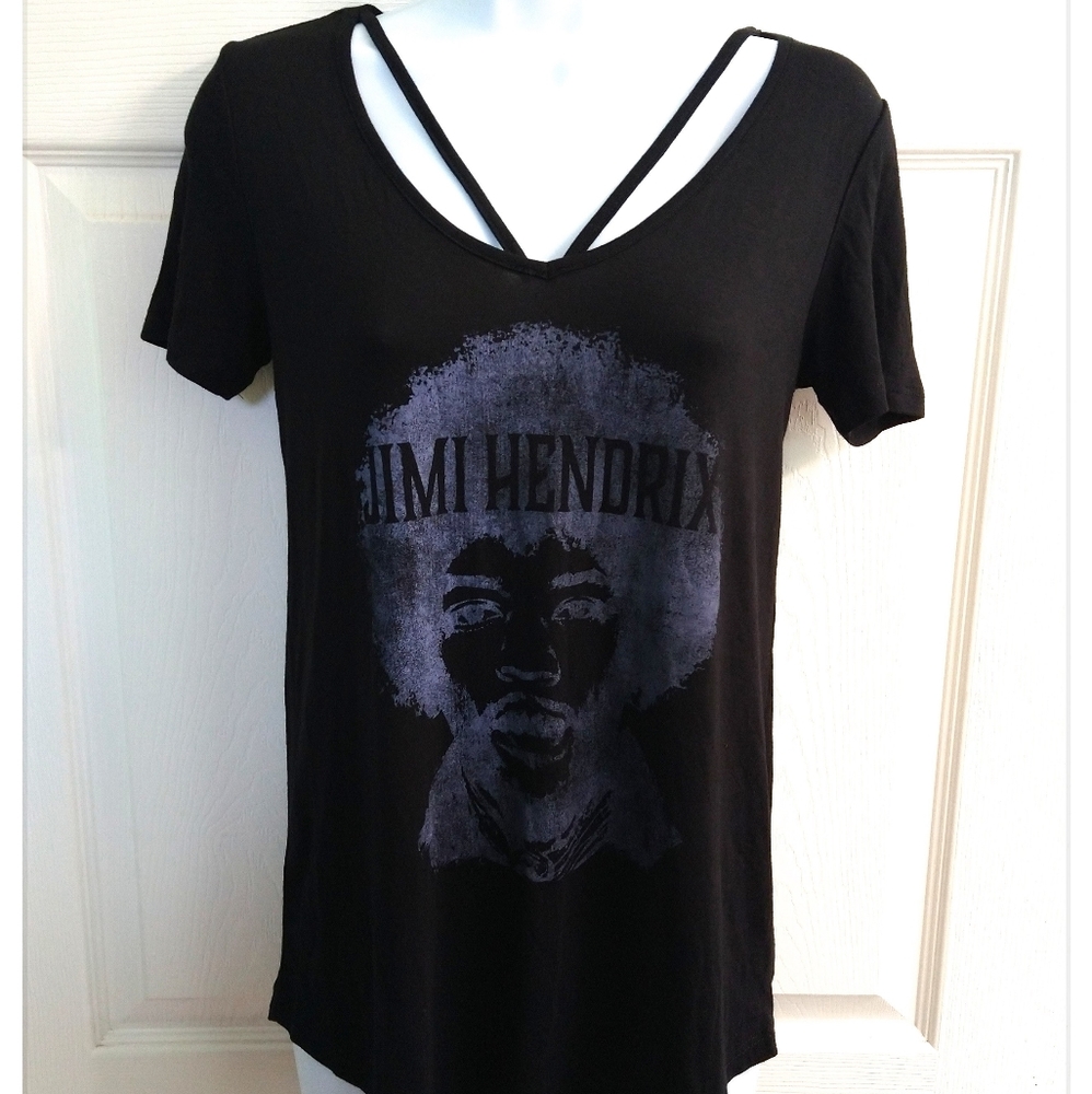 🕸☠️ Jimi Hendrix ☠️🕸  Women's Short Sleeve Tee - XS